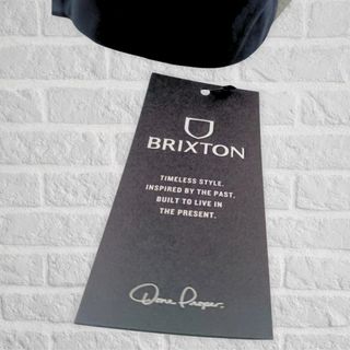 Brixton Keller Negra Ajustable Bordada
