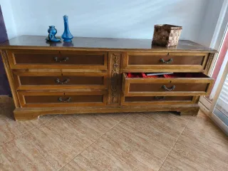 Conjunto Muebles Salón Clásico Auténtico