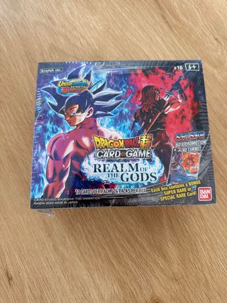Dragon Ball Realm of the Gods BT16 Caja Sobres