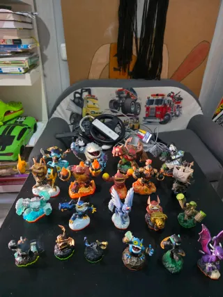 Nintendo Wii Negra + Skylanders