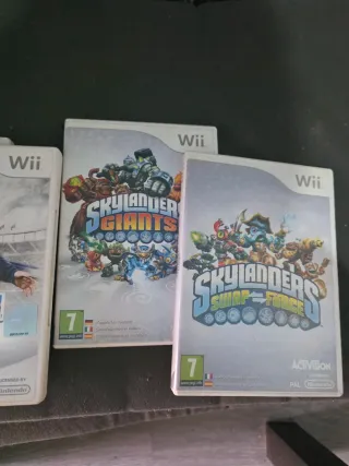 Nintendo Wii Negra + Skylanders