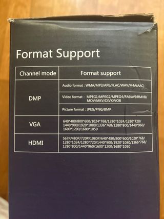 XuanPad Mini Proyector Blanco