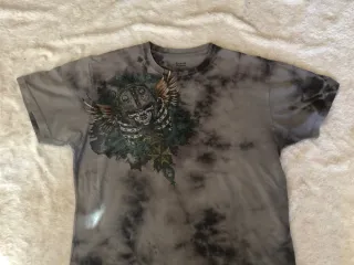 Camiseta Neometal Calavera y Alas