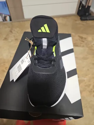 Adidas GALAXY 7 M Zapatillas Negras/Verdes Talla 4