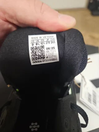 Adidas GALAXY 7 M Zapatillas Negras/Verdes Talla 4