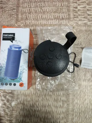 Altavoz Portátil Bluetooth Negro/Azul