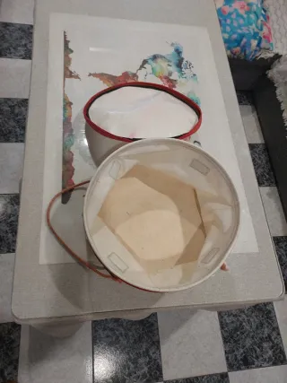 Cubo plegable pesca plástico resistente