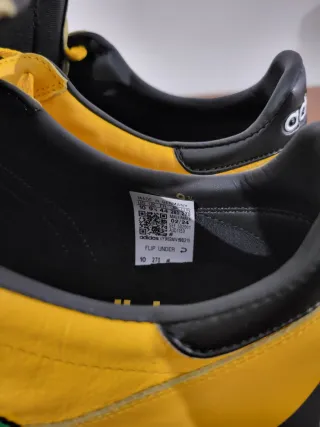 Scarpe da calcio Adidas gialle