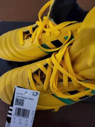 Scarpe da calcio Adidas gialle