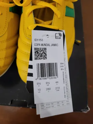 Scarpe da calcio Adidas gialle