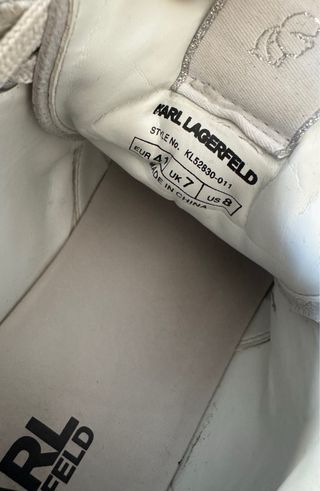 Zapatillas Karl Lagerfeld Blancas y Negras