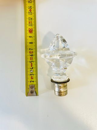 Terminales Lámpara Cristal Antiguos