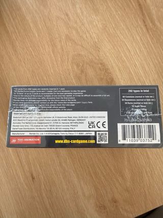 Dragon Ball Super Card Game Caja BT18