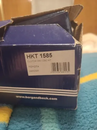 Kit Embrague Borg & Beck HKT1585 3in1 Toyota
