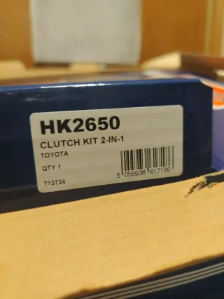 Kit Embrague Borg & Beck HKT1585 3in1 Toyota