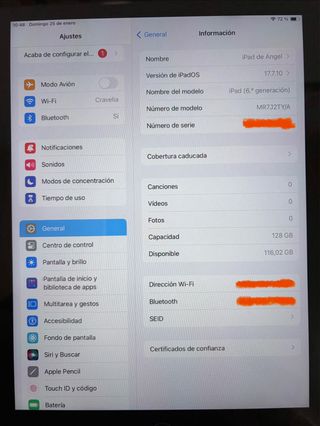 iPad 6 128GB Gris Espacial