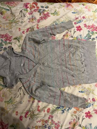 Sudadera niña rayas colores