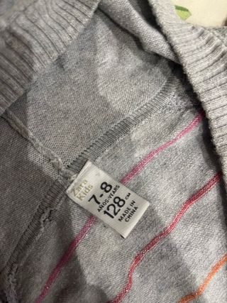 Sudadera niña rayas colores