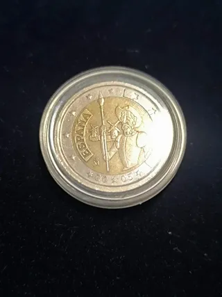 Moneda 2 Euros España 2005 Don Quijote