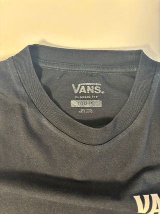 Camiseta Vans Negra