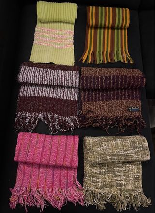 Lote 6 Bufandas Mujer