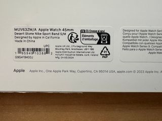 Apple Watch X Nike 45mm. Desert Stone Band S/M