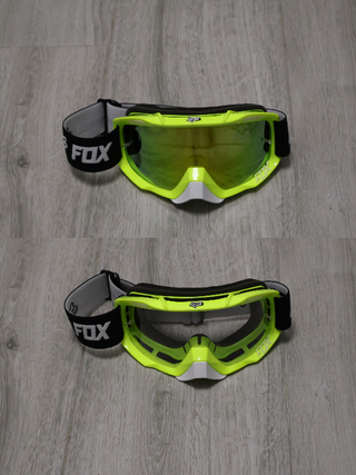 Pack FOX: Gafas + Guantes + Lente Extra 165
