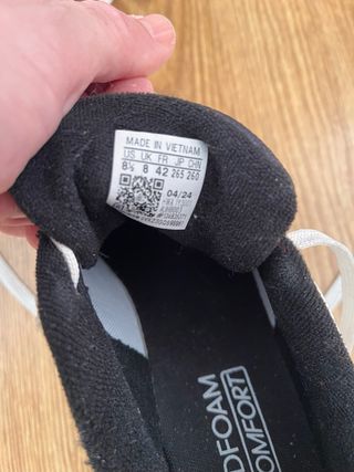 Zapatillas Adidas Cloudfoam Comfort Blancas