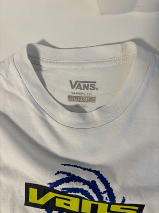 Camiseta Vans Blanca