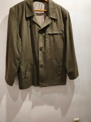 Chaqueta ligera hombre color verde