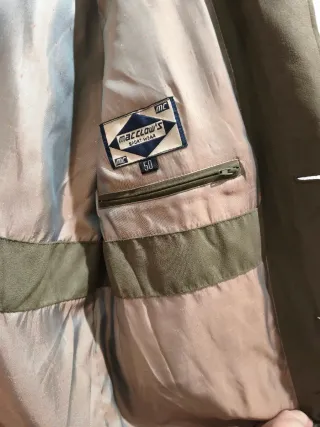 Chaqueta ligera hombre color verde