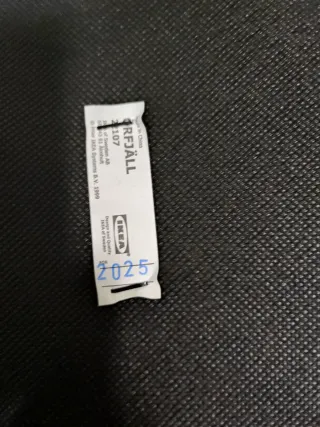 Silla escritorio infantil  Ikea Orfjall Negr