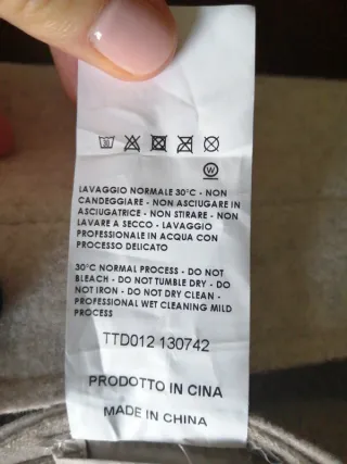 Camicia giacca panna mezza stagione taglia M