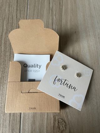 Orecchini Thun quadrifoglio