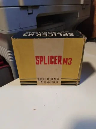 Splicer M3 para Super 8 y 16mm