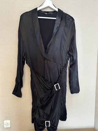 Vestido Negro Zara