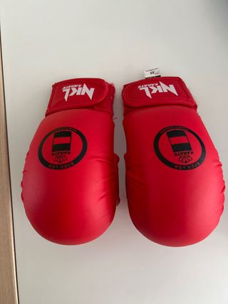 Guantes Karate Niño NKL Rojo Talla XS