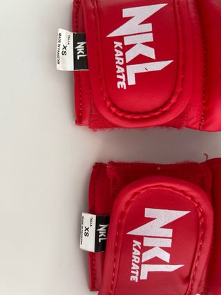 Guantes Karate Niño NKL Rojo Talla XS