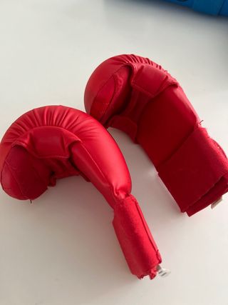 Guantes Karate Niño NKL Rojo Talla XS