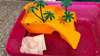 Tortuguera con accesorios