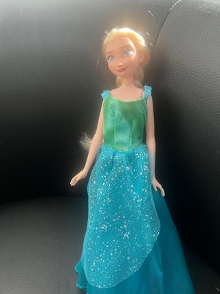 Muñeca Frozen Elsa Vestido Azul
