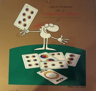 Locandina Vintage Carte da Gioco