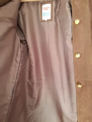 Abrigo EUSKAL PIL marrón