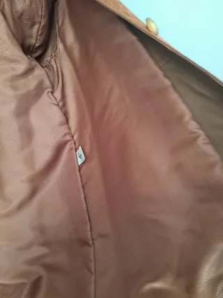 Abrigo EUSKAL PIL marrón