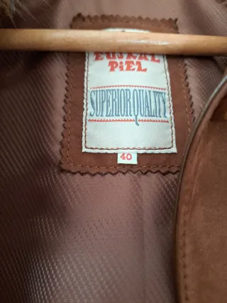 Abrigo EUSKAL PIL marrón