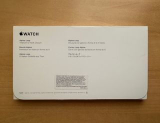 Apple Watch ULTRA 49mm. Orange Alpine Loop S