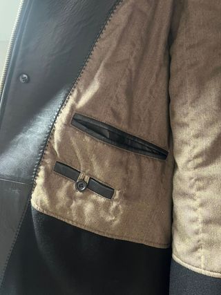 Chaquetón de cuero (piel)