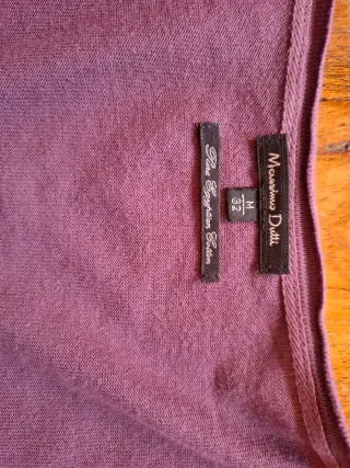 Chaqueta cárdigan Massimo Dutti Morado