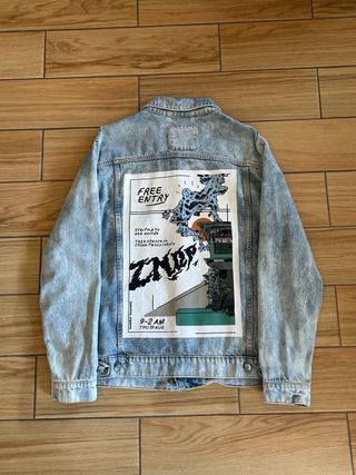 Chaqueta Vaquera Zara Azul