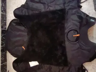 Manta Cubre Moto Negra